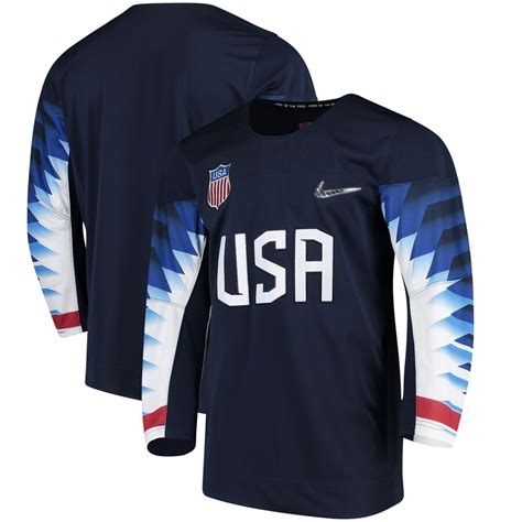 nike usa replica mens hockey jersey|women's olympic hockey jersey.